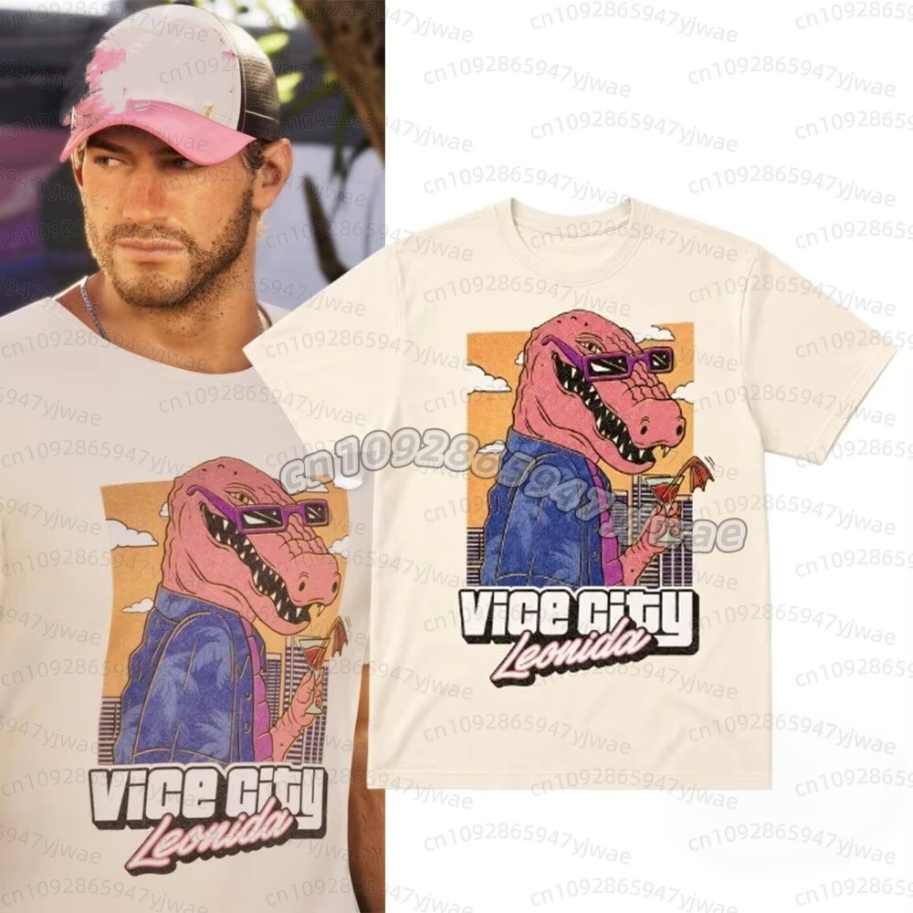 Popular Anime Merchandise - Jason Vice City Leonida Alligator Bedrucktes