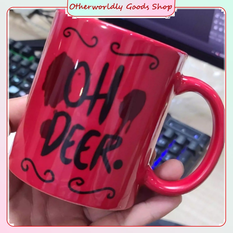 Anime Merchandise Mugs - Hazbin Hotel Alastor Cartoon Keramikbecher Praktische