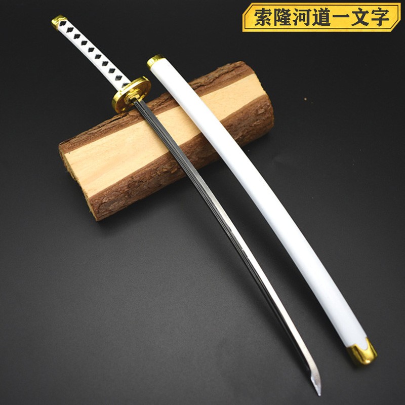 Anime Merchandise Katana - 26cm wado ichimonji mit botton roronoa