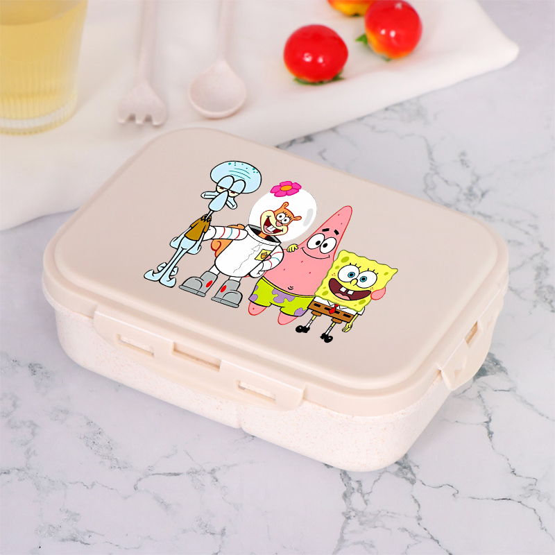 Manga Storage Box - Neue SpongeBob Schwammkopf Lunchbox Anime Cartoon