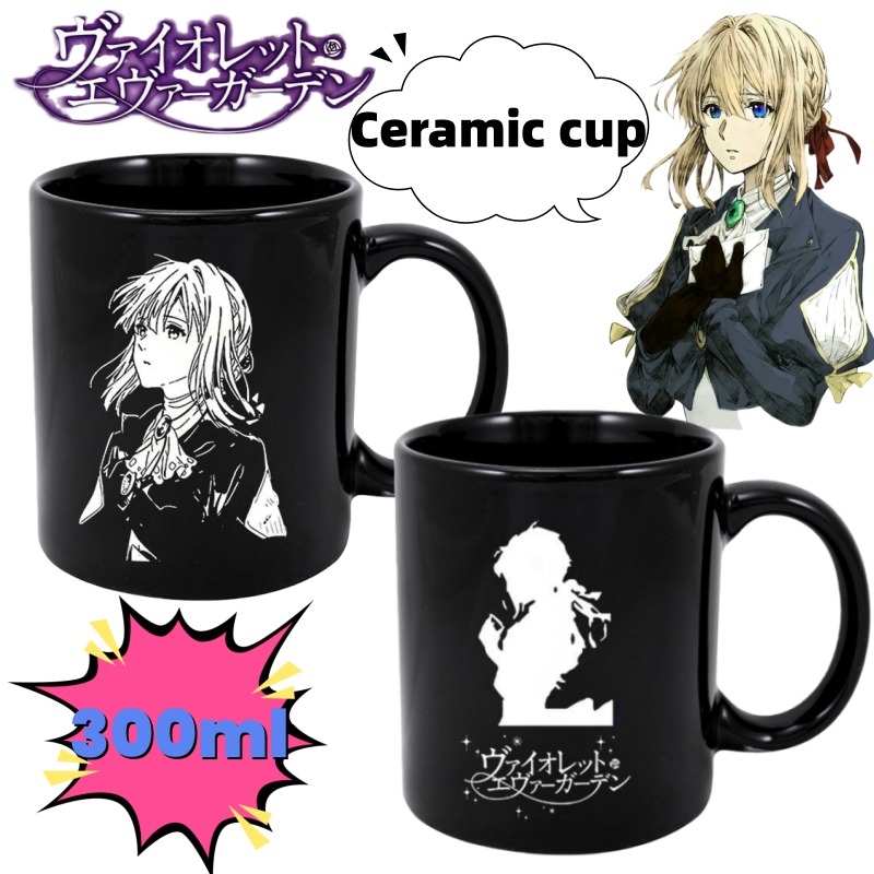 Anime Merchandise Mugs - Neue Violet Evergarden Minimalistische Persönlichkeit Anime