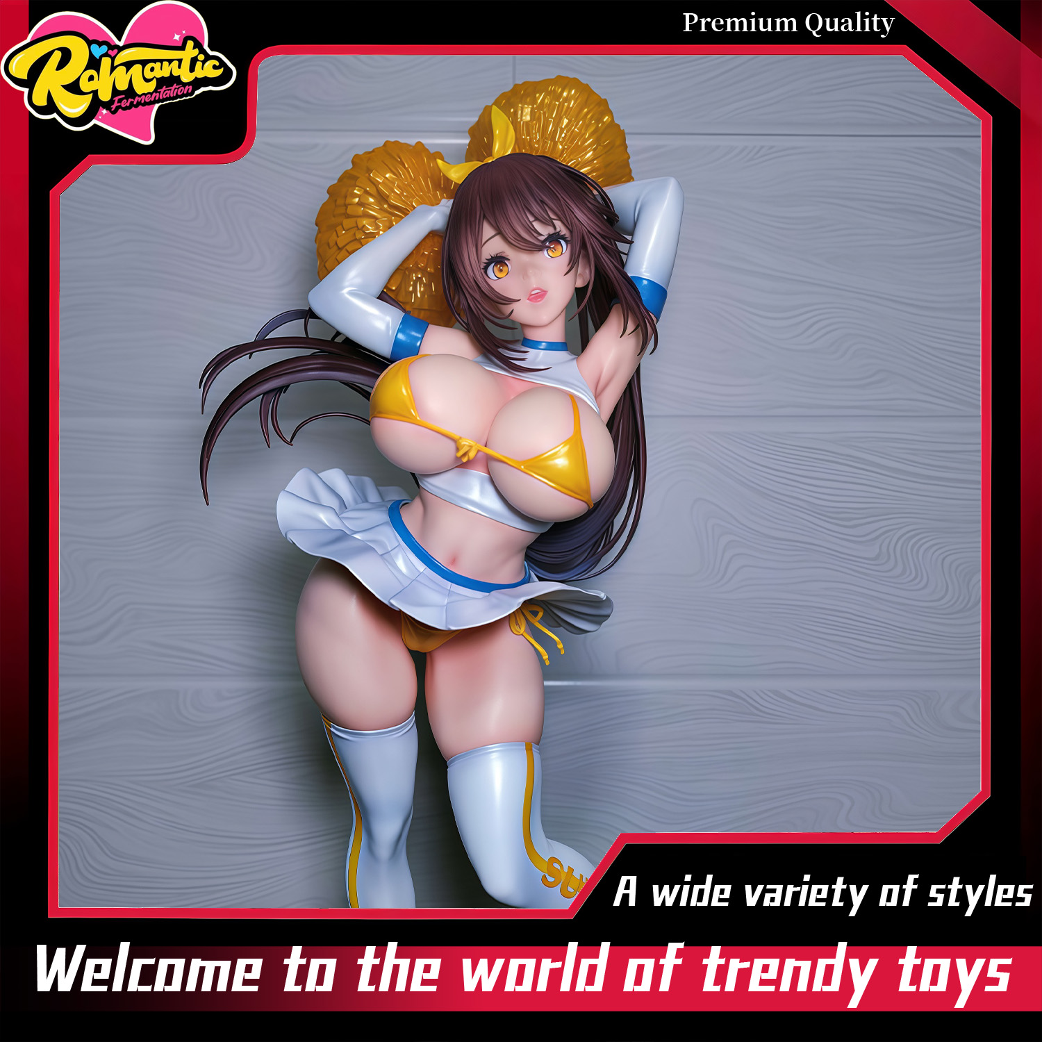 Popular Anime Merchandise - Sunny Cheerleader Captain Anime GK Modellfigur