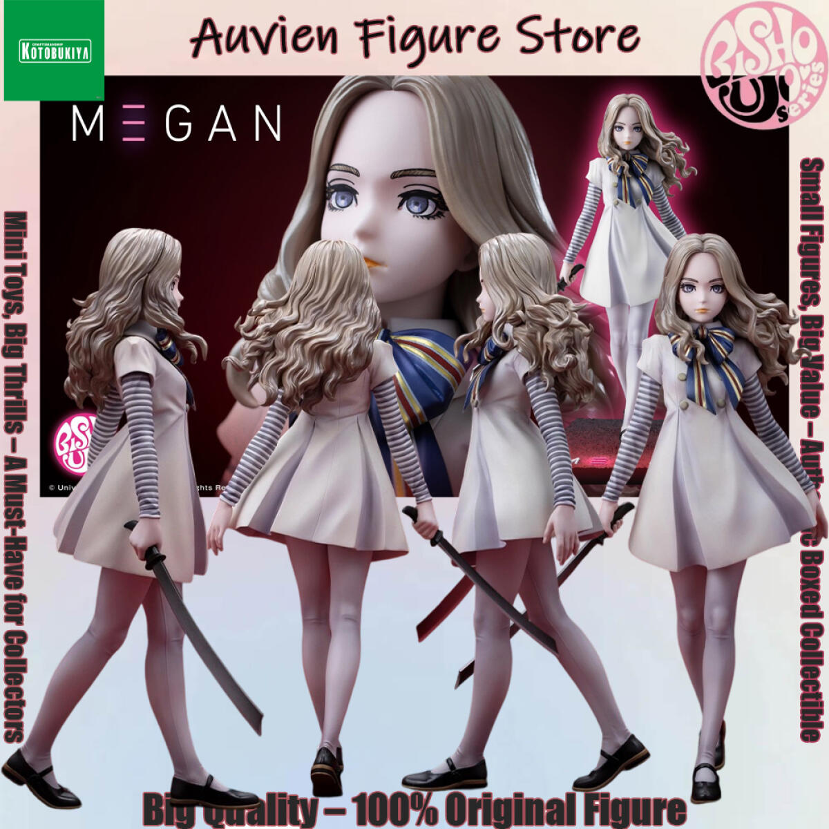 Kotobukiya Bishoujo - Offiziell Lizenzierte Kotobukiya Bishoujo Megan Figur