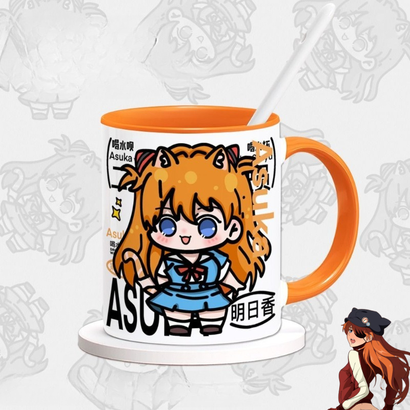 EVA Asuka Langley Soryu Anime- – Anime Merchandise Mugs Bewertung und Preis