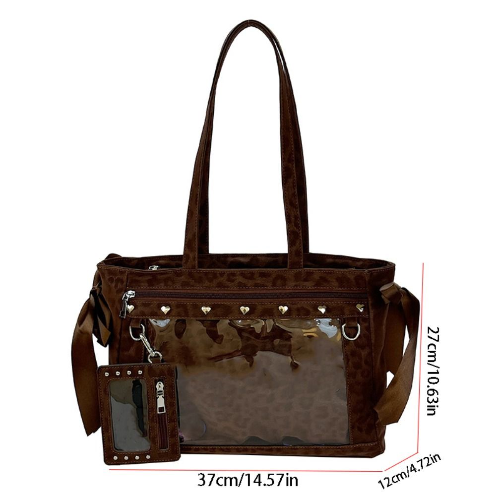 Harajuku Bow Rivet Itabag Y2K  – Anime Merchandise Women Bewertung und Preis